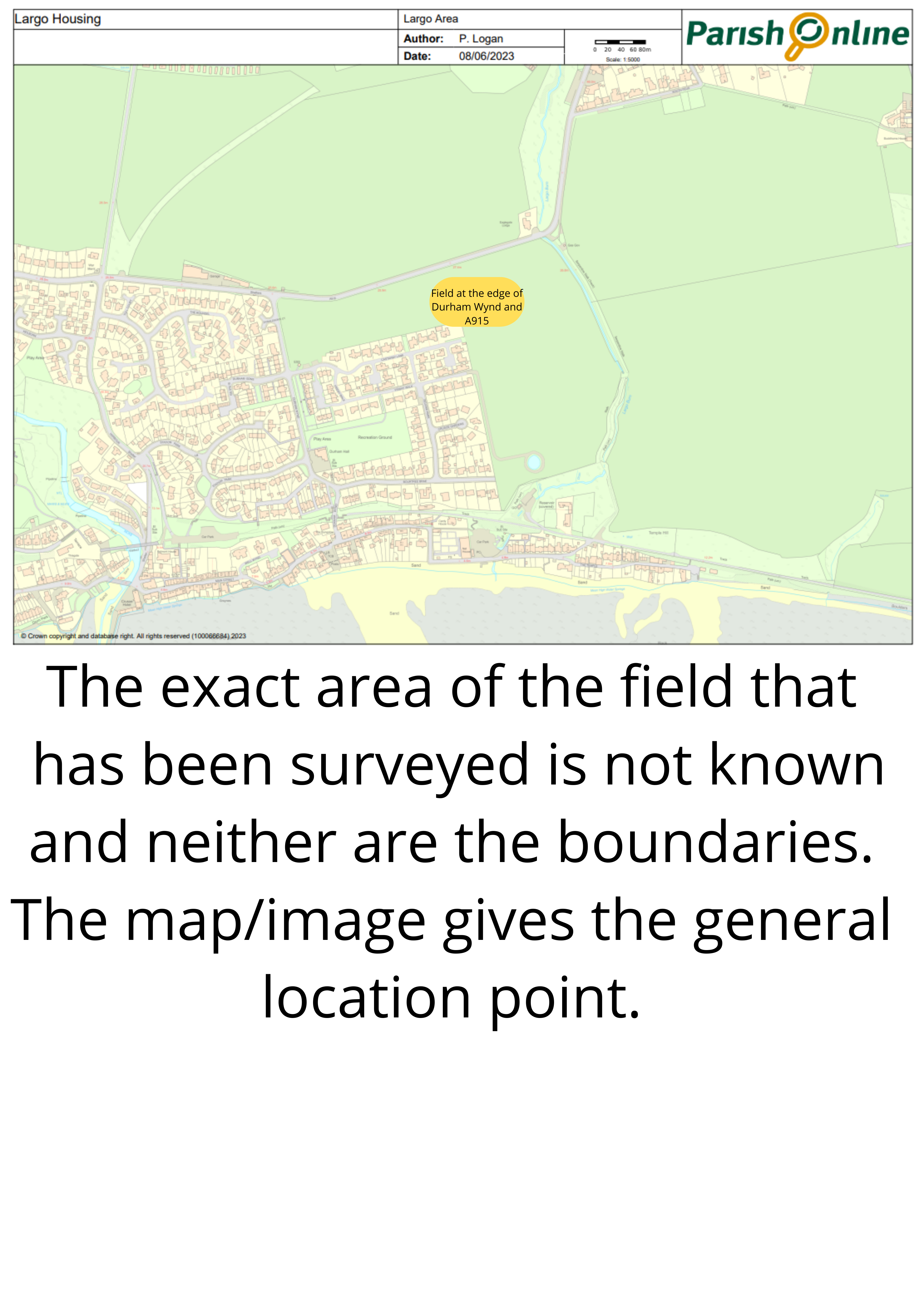 Proposed housing development